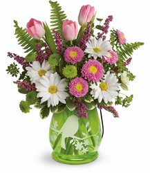 Teleflora Songs Of Spring Bouquet from Krupp Florist, your local Belleville flower shop
